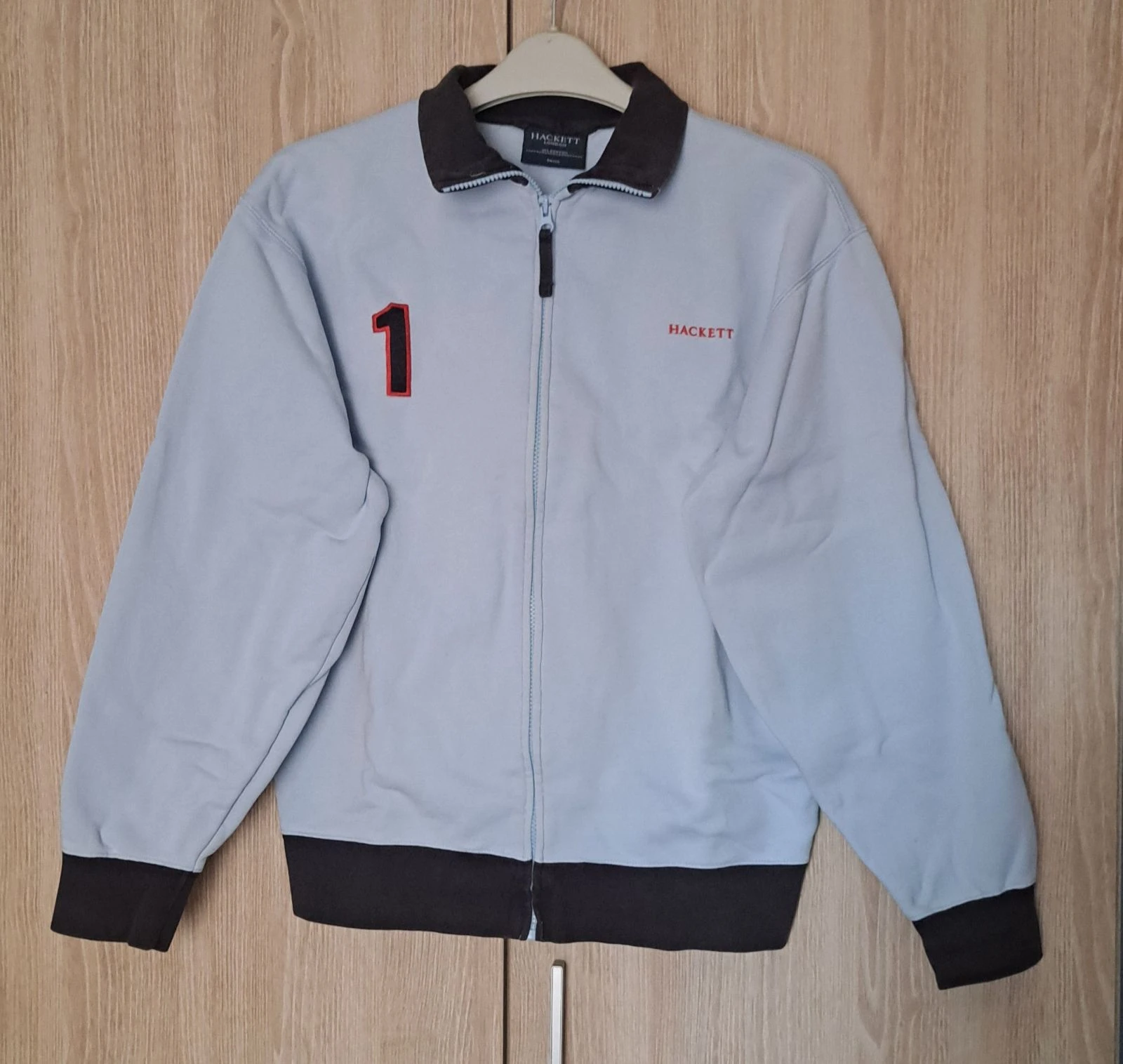 Hackett London Vintage jasje - Maat S - Blauw en Zwart 100% Katoen – photo 2